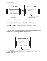 Preview for 10 page of Karaoke USA SD516 User Manual