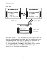 Preview for 12 page of Karaoke USA SD516 User Manual