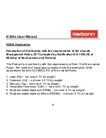 Preview for 6 page of KARBONN K106s User Manual