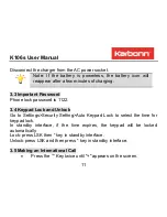 Preview for 11 page of KARBONN K106s User Manual