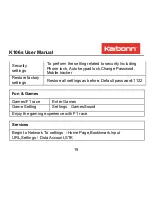 Preview for 19 page of KARBONN K106s User Manual