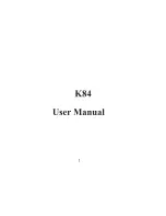 KARBONN K84 User Manual preview