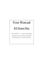 KARBONN K9 Viraat Plus User Manual preview