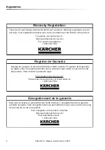 Предварительный просмотр 2 страницы Kärcher 1.012-612.0 Operating Instructions Manual