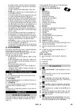 Предварительный просмотр 45 страницы Kärcher 1.081-130.0 Original Instructions Manual