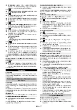 Предварительный просмотр 73 страницы Kärcher 1.081-130.0 Original Instructions Manual