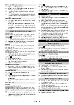 Предварительный просмотр 79 страницы Kärcher 1.081-130.0 Original Instructions Manual