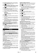 Предварительный просмотр 97 страницы Kärcher 1.081-130.0 Original Instructions Manual