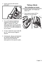 Предварительный просмотр 13 страницы Kärcher 1.106-210.0 Operator'S Manual