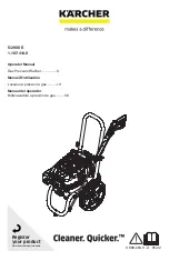 Предварительный просмотр 1 страницы Kärcher 1.107-414.0 Operator'S Manual