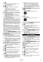 Предварительный просмотр 72 страницы Kärcher 1.195.600 Instruction Manual