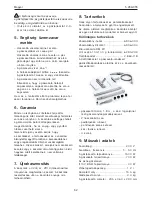 Preview for 62 page of Kärcher 1102 BS Manual