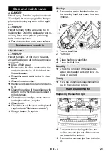 Предварительный просмотр 21 страницы Kärcher 12 C Bp Manual