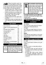 Preview for 77 page of Kärcher 2.642-674.0 Manual