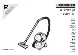 Kärcher 2701 TE Manual предпросмотр