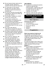 Предварительный просмотр 57 страницы Kärcher 4.112-035.0 Instructions Manual