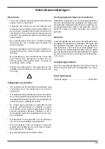 Предварительный просмотр 29 страницы Kärcher 4001 Operating Instructions Manual