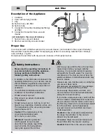 Предварительный просмотр 6 страницы Kärcher 5.960-549.0 Installation And Operating Instrictions