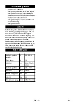 Preview for 41 page of Kärcher 6.654-190.0 Manual