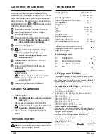 Предварительный просмотр 29 страницы Kärcher A 1001 Operating Instructions Manual