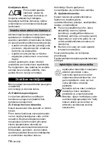 Предварительный просмотр 76 страницы Kärcher A 2014 Instructions Manual