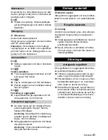 Предварительный просмотр 41 страницы Kärcher A 2206 X Operating Instructions Manual