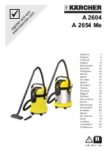 Предварительный просмотр 1 страницы Kärcher A 2604 Manual