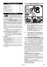 Предварительный просмотр 67 страницы Kärcher AD 3 Manual