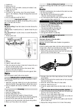 Preview for 16 page of Kärcher B 110 D 65 Manual