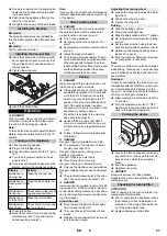 Предварительный просмотр 21 страницы Kärcher B 250 R Instructions Manual