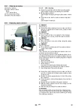 Preview for 61 page of Kärcher B 300 RI D Original Operating Instructions