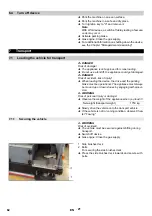 Предварительный просмотр 62 страницы Kärcher B 300 RI D Original Operating Instructions