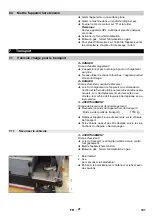 Предварительный просмотр 101 страницы Kärcher B 300 RI D Original Operating Instructions