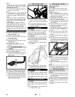 Предварительный просмотр 14 страницы Kärcher B 60 W Ep Operator'S Manual