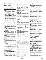 Предварительный просмотр 101 страницы Kärcher B 95 RS Instruction Manual