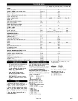 Предварительный просмотр 191 страницы Kärcher B 95 RS Instruction Manual