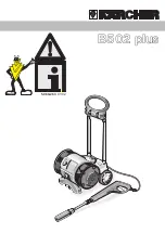 Предварительный просмотр 1 страницы Kärcher B502 plus Instruction Manual