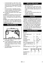 Preview for 5 page of Kärcher BC 1/7 Manual