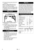 Preview for 8 page of Kärcher BC 1/7 Manual
