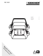 Preview for 1 page of Kärcher BC 4/3.0 Operating Instructions Manual