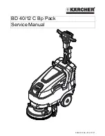 Kärcher BD 40/12 C Bp Pack Service Manual предпросмотр