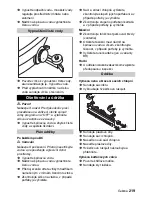 Предварительный просмотр 219 страницы Kärcher BD 55/60 W Ep Instructions Manual