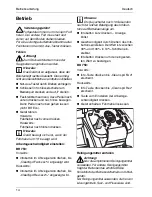 Предварительный просмотр 14 страницы Kärcher BD 750 BAT Operating Instructions Manual