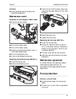 Preview for 41 page of Kärcher BD 750 BAT Operating Instructions Manual