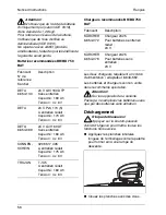 Preview for 56 page of Kärcher BD 750 BAT Operating Instructions Manual