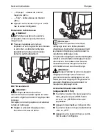 Preview for 60 page of Kärcher BD 750 BAT Operating Instructions Manual