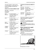 Preview for 123 page of Kärcher BD 750 BAT Operating Instructions Manual