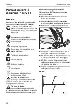 Предварительный просмотр 72 страницы Kärcher BD Trike BAT Manual