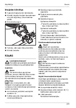 Предварительный просмотр 225 страницы Kärcher BD Trike BAT Manual