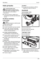 Предварительный просмотр 229 страницы Kärcher BD Trike BAT Manual